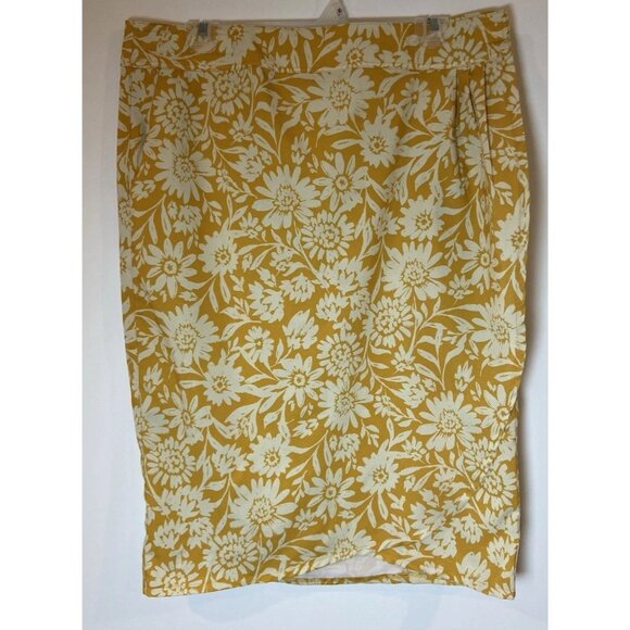 Rip Skirt Hawaii Wrap Skirt Tropical Orange Cream Floral Large L - Picture 1 of 5